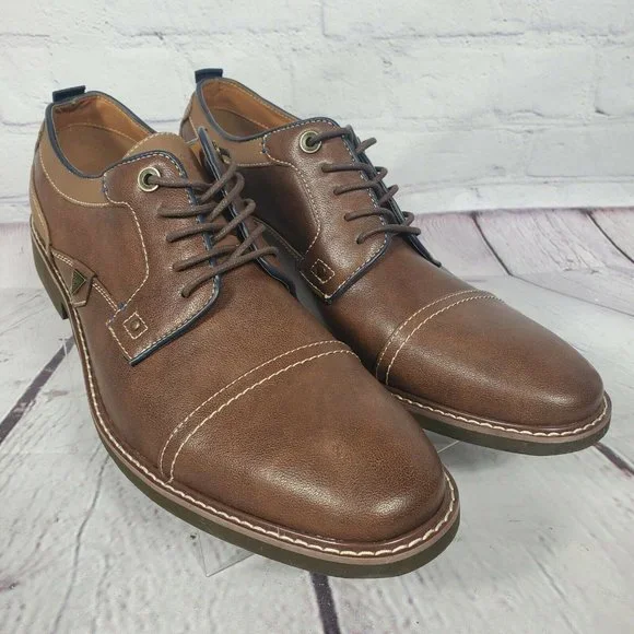 Guess Men\'s Size 11 Brown Jibben Oxford Shoes Guess Men main image 2